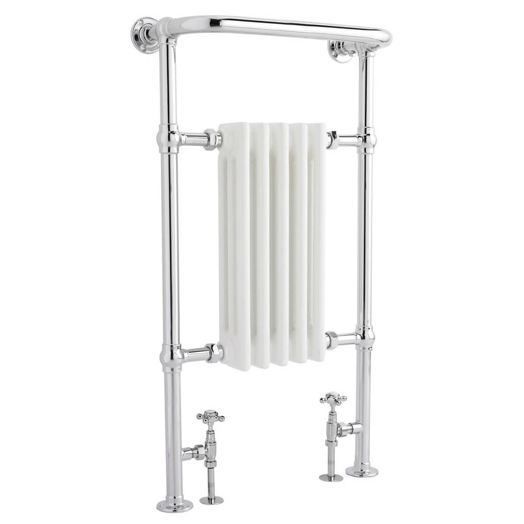 Traditional English Devon Cast Iron Bathroom Radiator