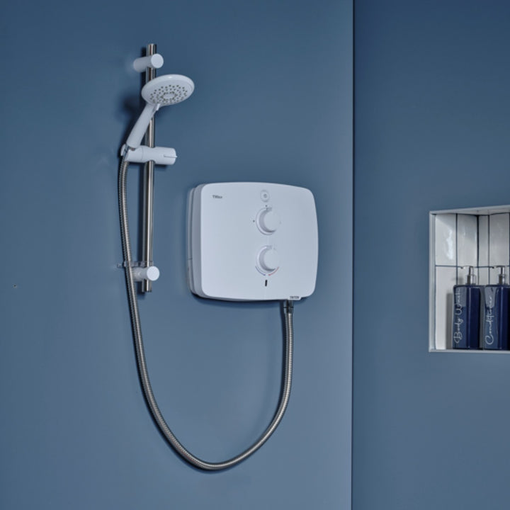 Triton T90ER Pumped Electric Shower 9.0kW - White