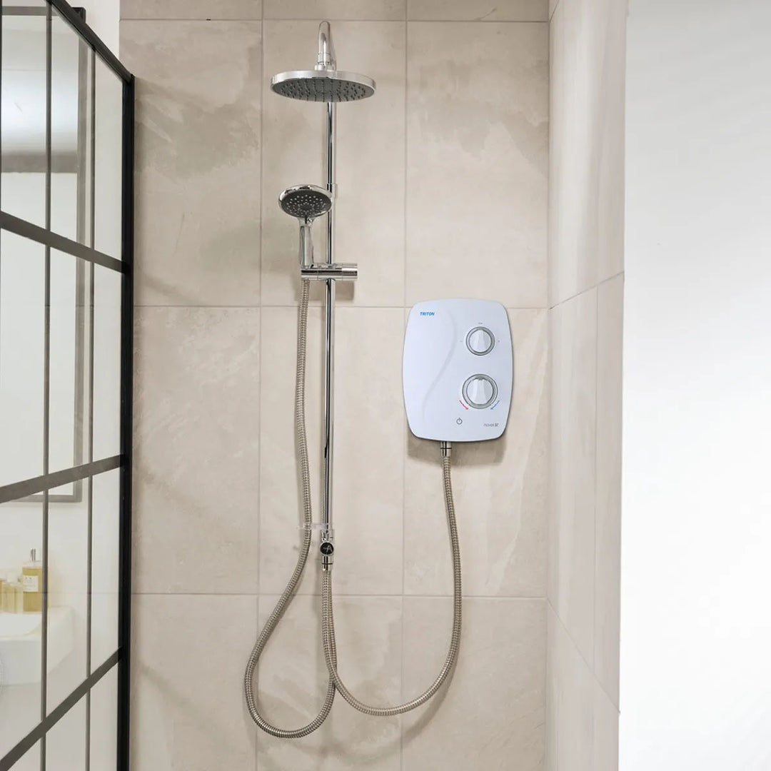 Triton Novel SR White/Chrome DuElec