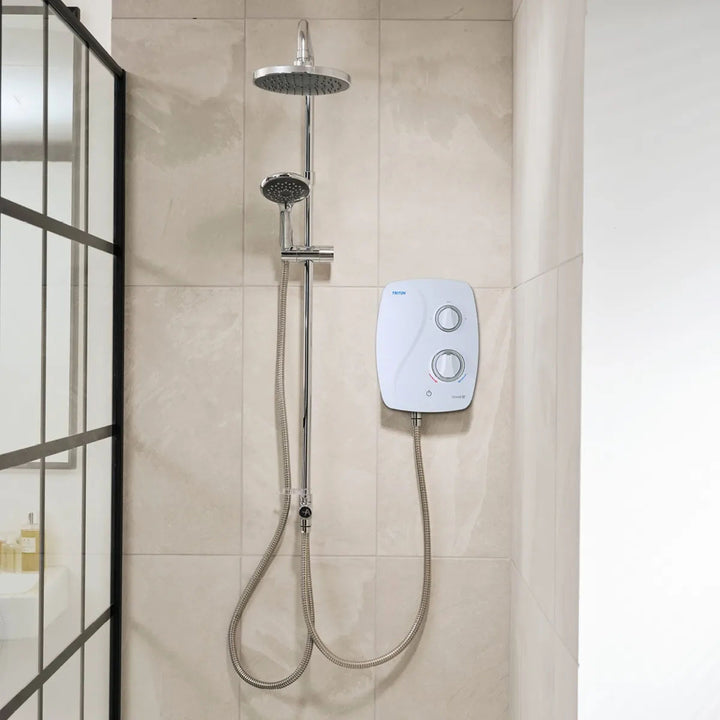 Triton Novel SR White/Chrome DuElec