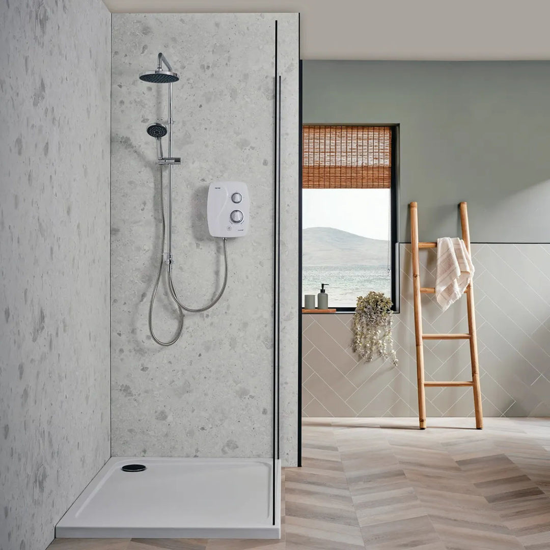 Triton Novel SR White/Chrome DuElec