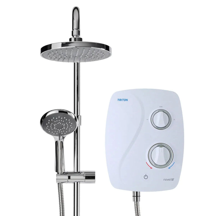 Triton Novel SR White/Chrome DuElec