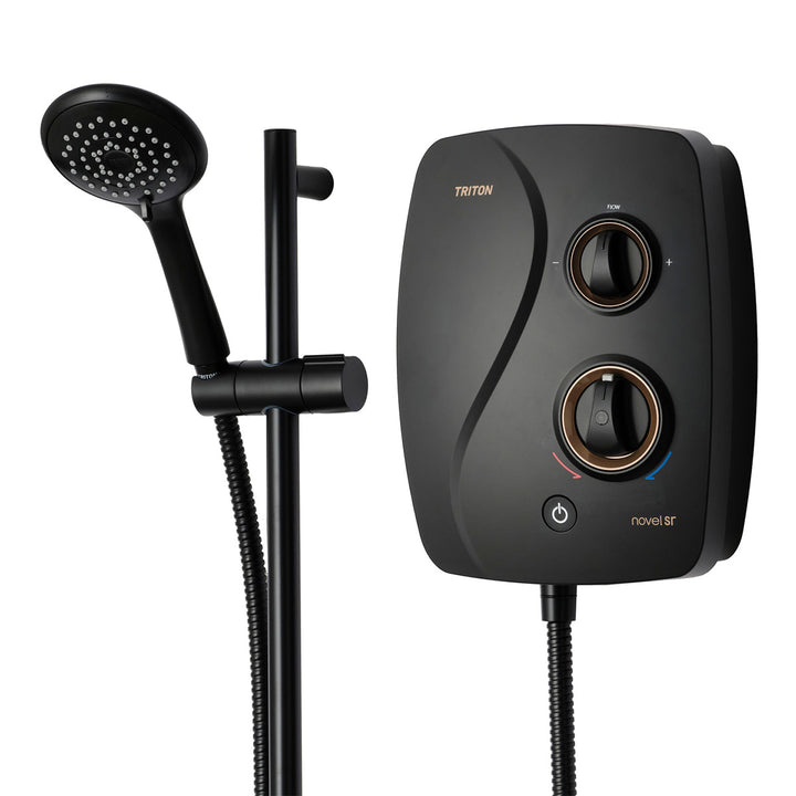 Triton Novel SR in Matt Black with Standard Black Kit
