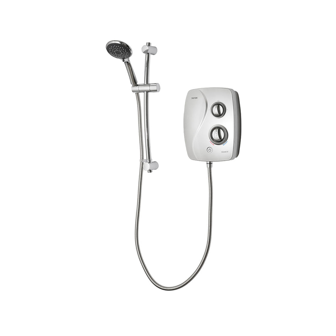 Triton Novel SR in Satin Chrome with Standard Chrome Kit