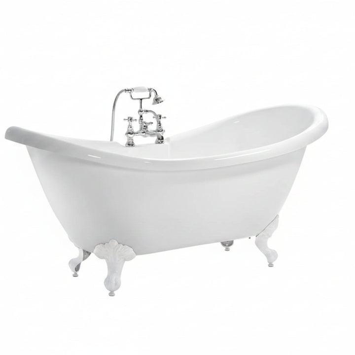 1750mm traditional freestanding bath