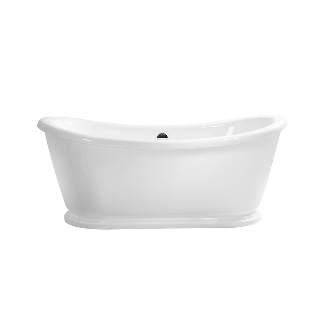 Traditional English Bateau Double Ended Slipper Bath