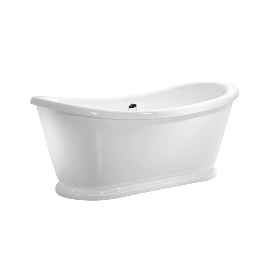 Traditional English Bateau Double Ended Slipper Bath