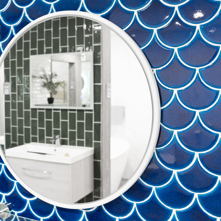 Atlantis Blue 30.2 x 29.4cm Mosaic Sheet