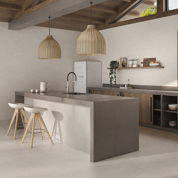 Caliza Natural 60 x 60cm Matt Rectified Porcelain Tile - 1.44sqm perbox
