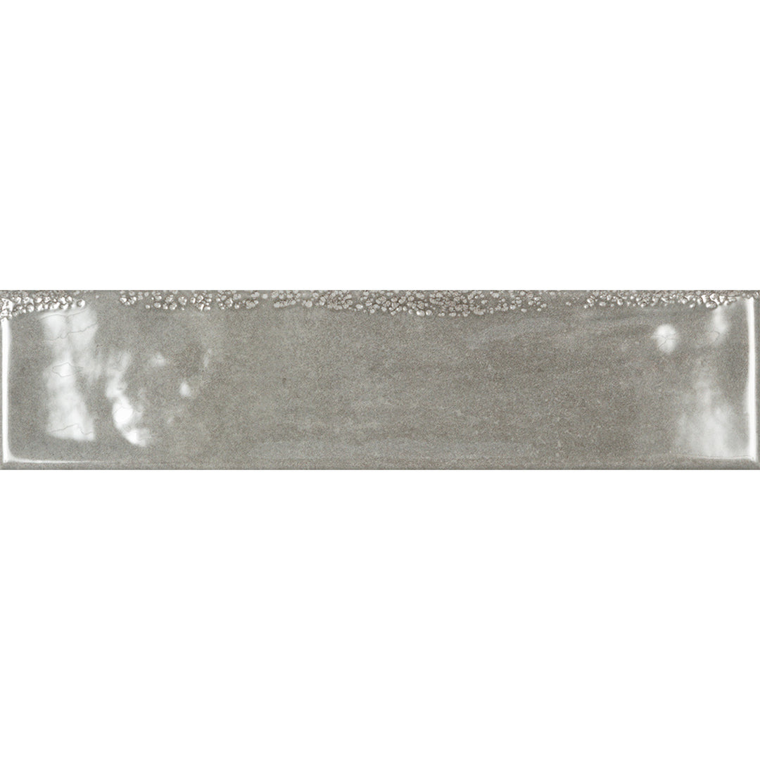 Asly Grey 7.5 x 30cm Brick Wall Tile - 0.56sqm perbox
