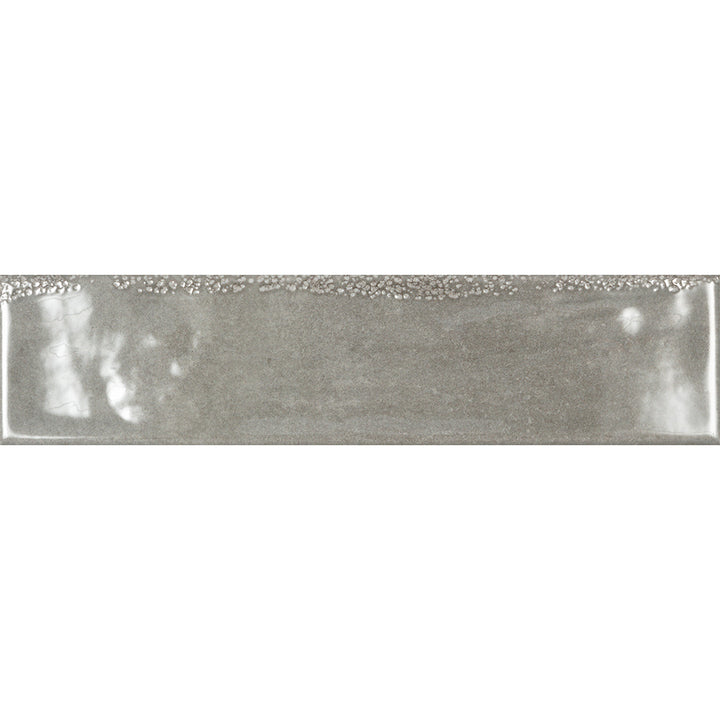 Asly Grey 7.5 x 30cm Brick Wall Tile - 0.56sqm perbox