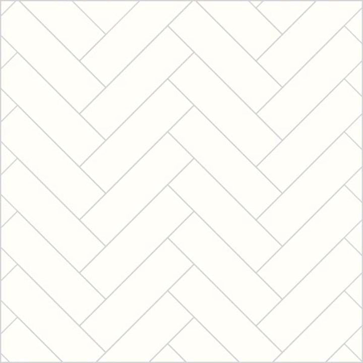 Multipanel Herringbone Tile Collection Alpine White 598mm Tongue &amp; Groove Panel