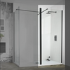 Aquadart Venturi 8 800mm Wetroom Panel - Black