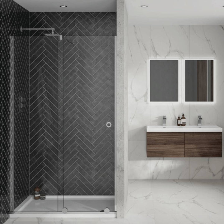 Aquadart Rolla 8 1200mm Sliding Wetroom Panel