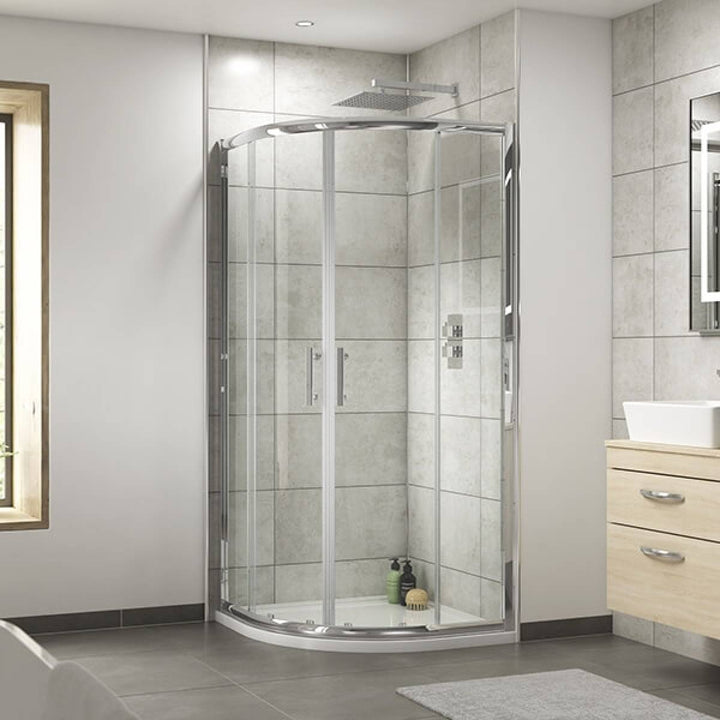 Nuie Pacific 800mm Quadrant Shower Enclosure