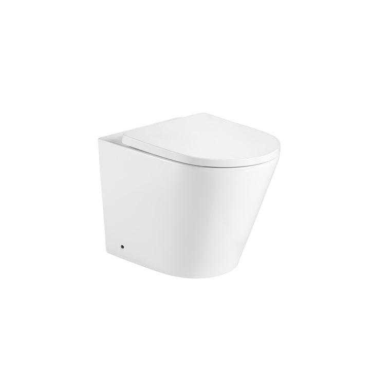 Arc Rimless Back to Wall Pan &amp; Soft Close Seat
