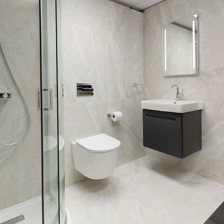 Arc Wall Hung Toilet &amp; Soft Close Seat