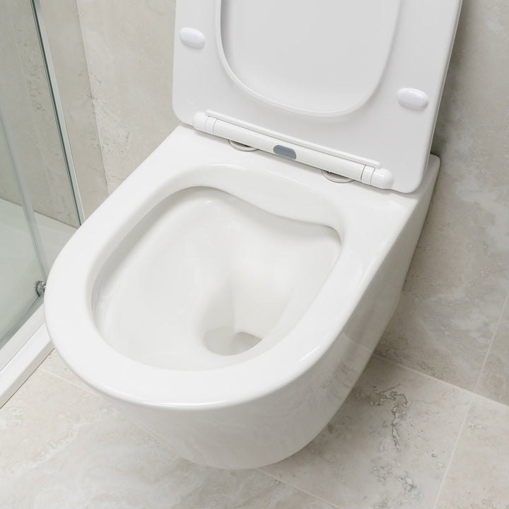 Arc Wall Hung Toilet &amp; Soft Close Seat