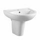 Ari 550mm 1 Tap Hole Basin & Semi Pedestal