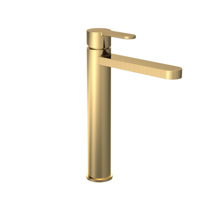 Nuie Arvan Tall Basin Mixer ARV870 - Brushed Brass