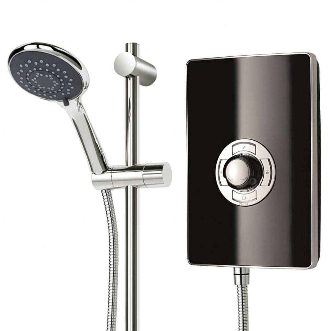 Triton Aspirante 9.5kW Electric Shower - Black