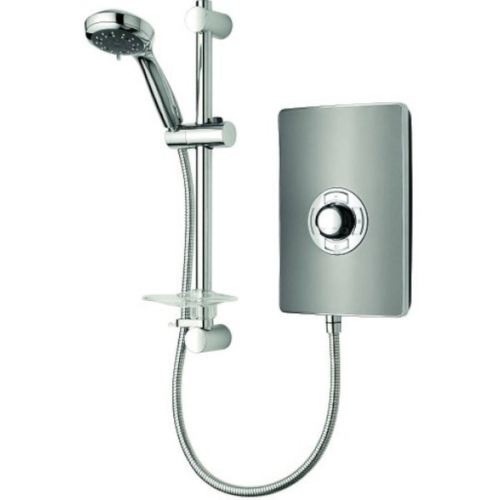 Triton Aspirante 9.5kW Electric Shower - Gun Metal
