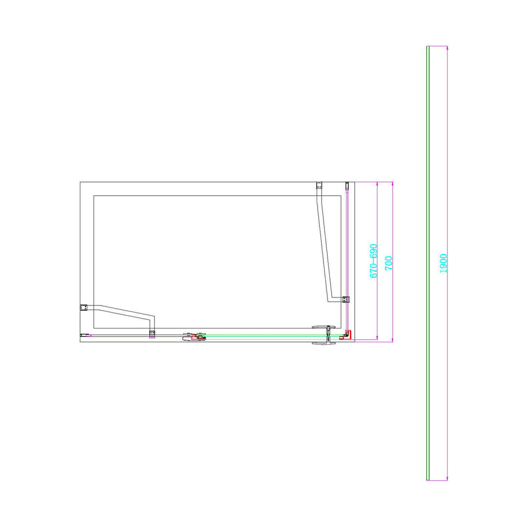 Dawn Athena 700mm Side Panel