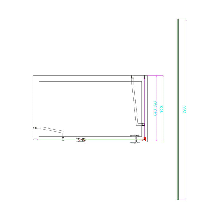 Dawn Athena 700mm Side Panel