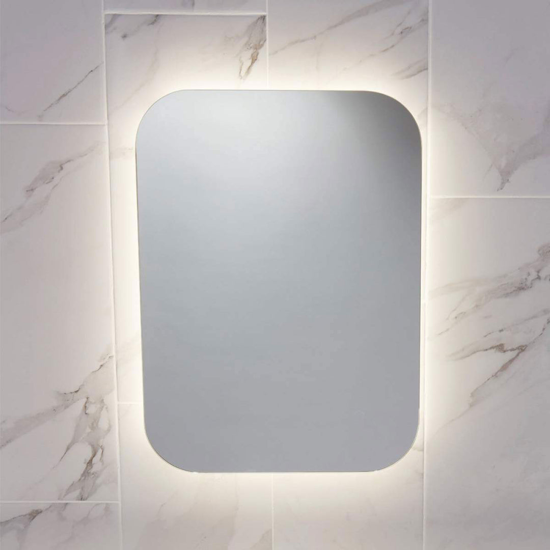 Aura 600 x 1200mm LED Mirror with Demister Pad