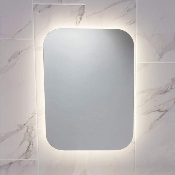 Aura 600 x 1200mm LED Mirror with Demister Pad