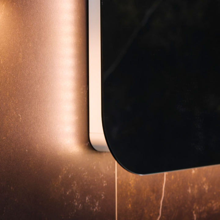 Aura 600 x 1200mm LED Mirror with Demister Pad