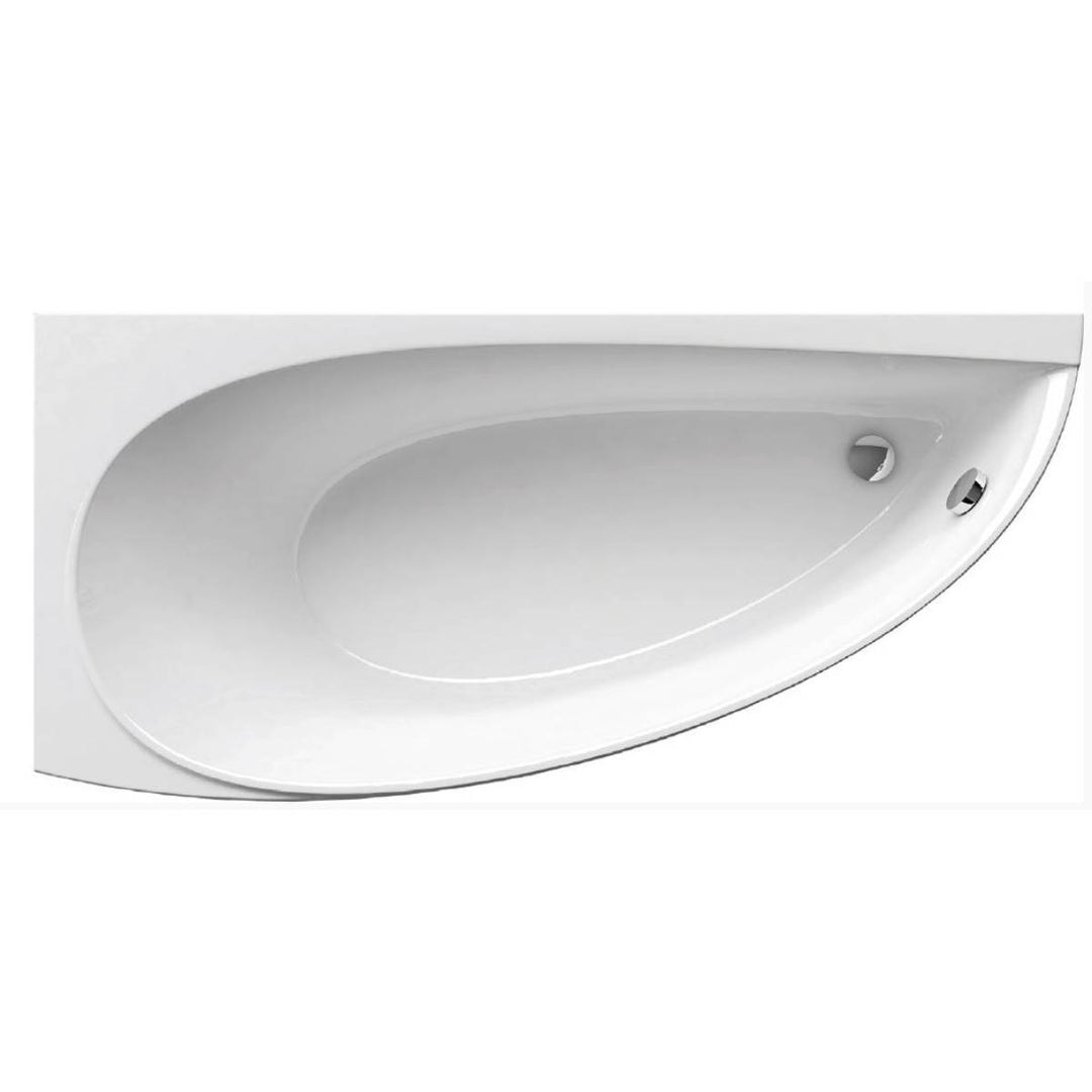 Ravak Avocado 1500 Space Saving Corner Bath &amp; Bath Panel - Left Hand