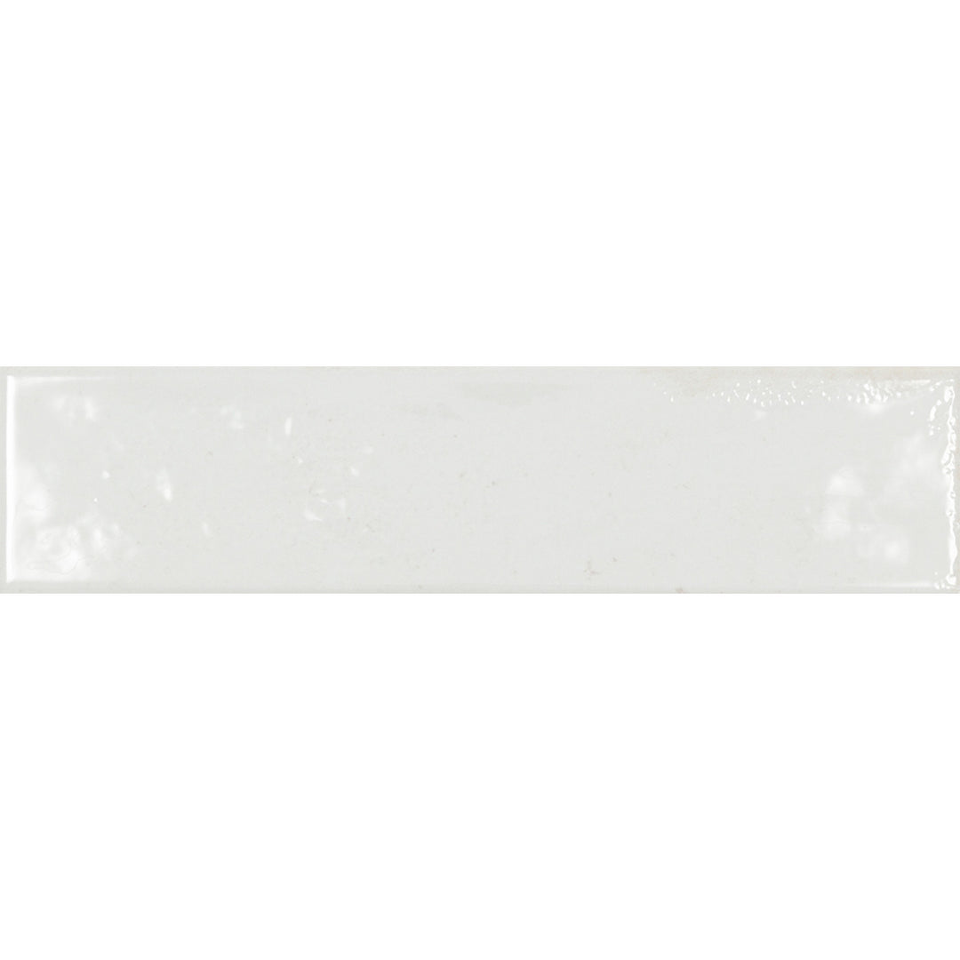 Asly White 7.5 x 30cm Brick Wall Tile - 0.59sqm perbox