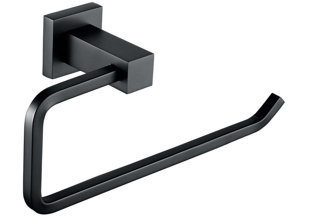 ER Noir Towel Ring - Black