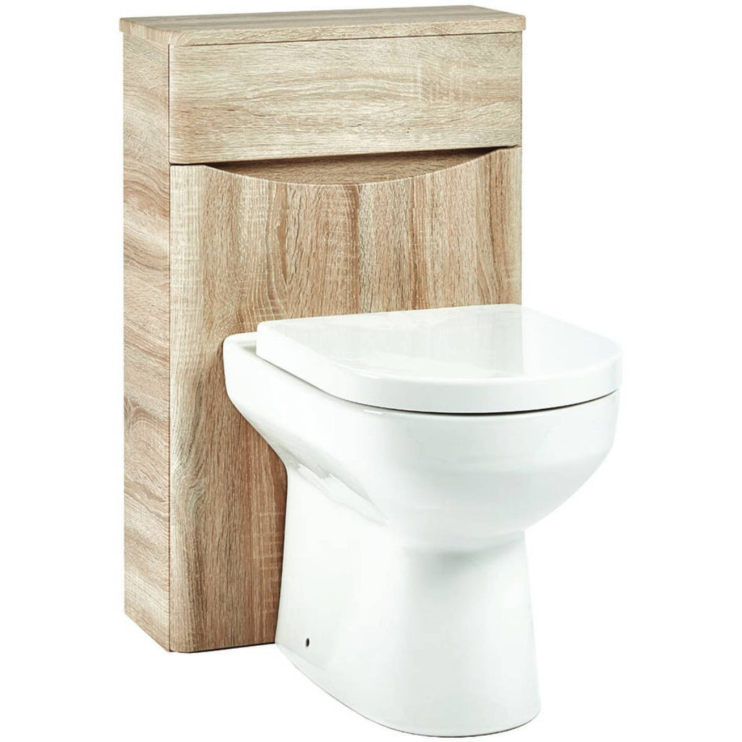 Baltimore 500mm WC Unit - Bardolino Oak