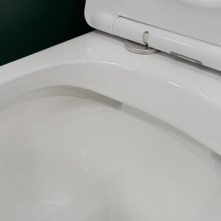 Bali Rimless Back to Wall Toilet &amp; Soft Close Seat
