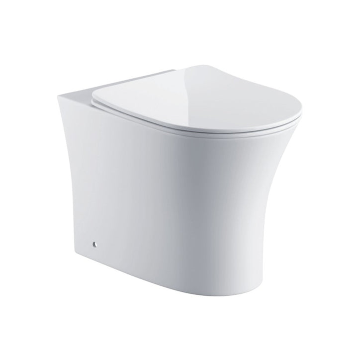 Bali Rimless Back to Wall Toilet &amp; Soft Close Seat