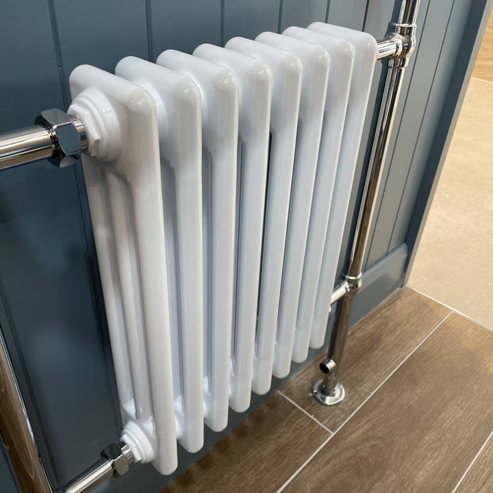 Traditional English Balmoral Cast Iron Bathroom Radiator