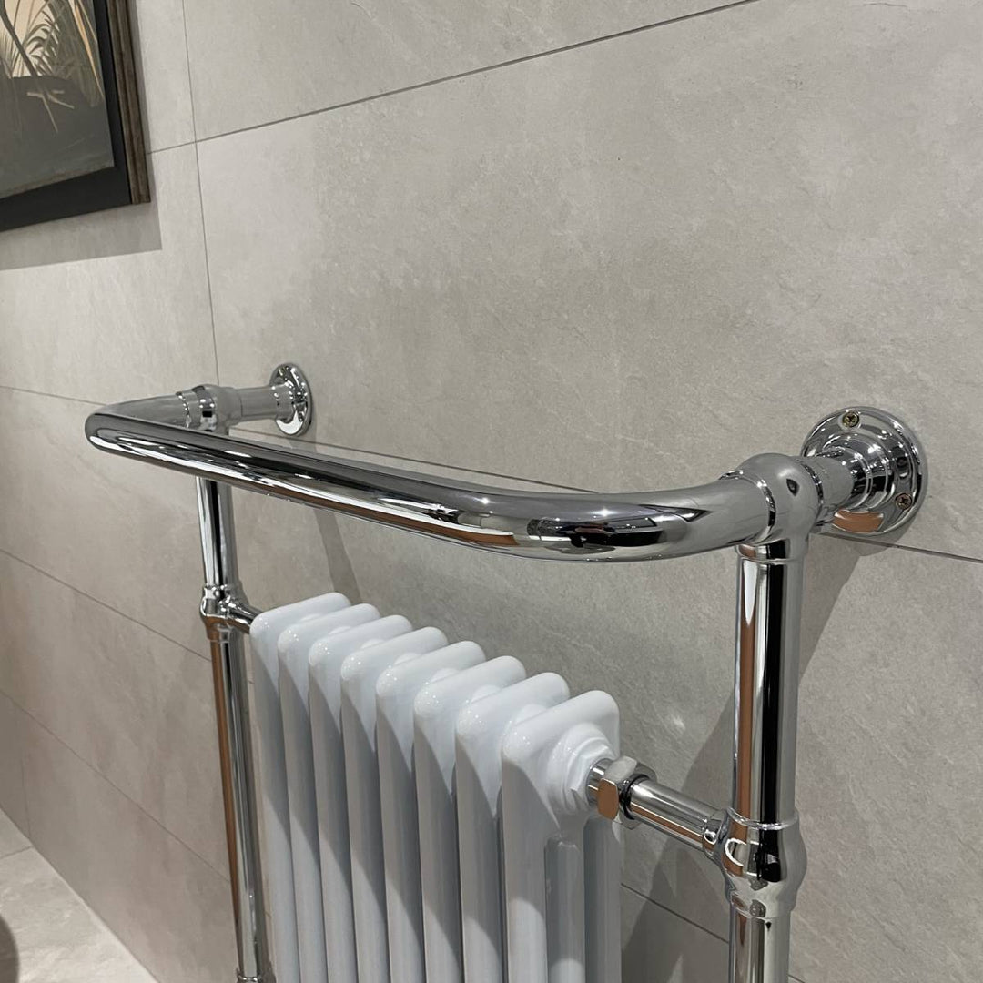 Traditional English Balmoral Cast Iron Bathroom Radiator