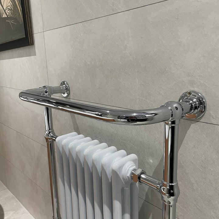 Traditional English Balmoral Cast Iron Bathroom Radiator