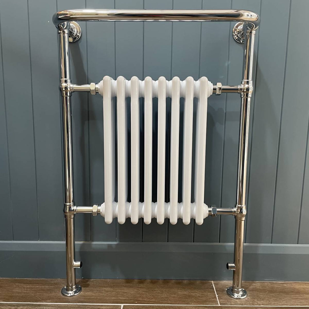 Traditional English Balmoral Cast Iron Bathroom Radiator