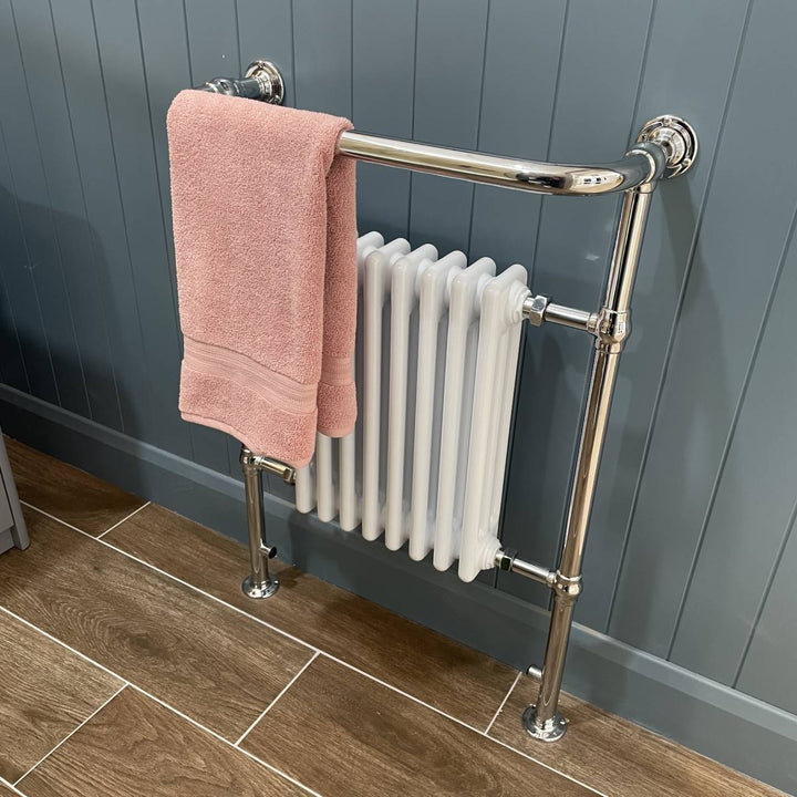 Traditional English Balmoral Cast Iron Bathroom Radiator