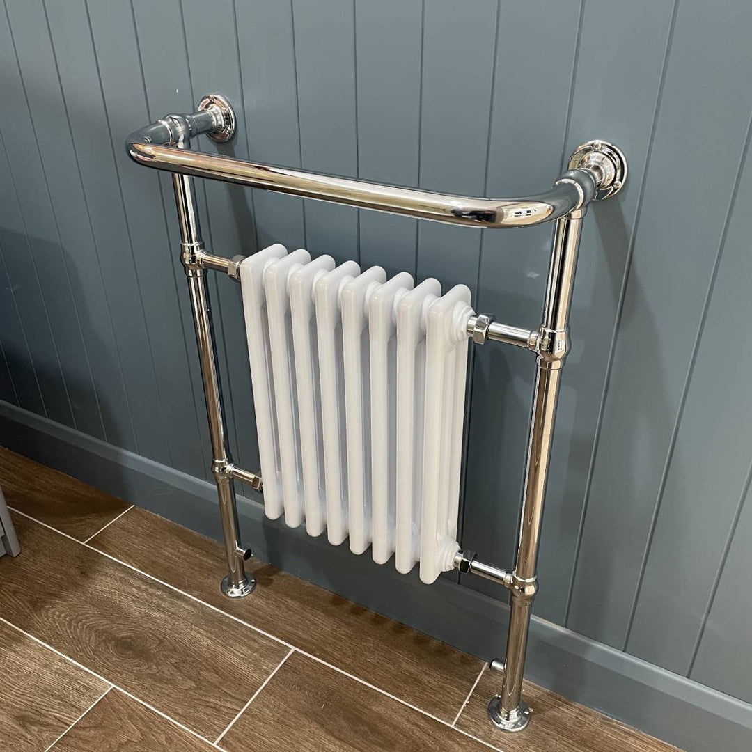 Traditional English Balmoral Cast Iron Bathroom Radiator