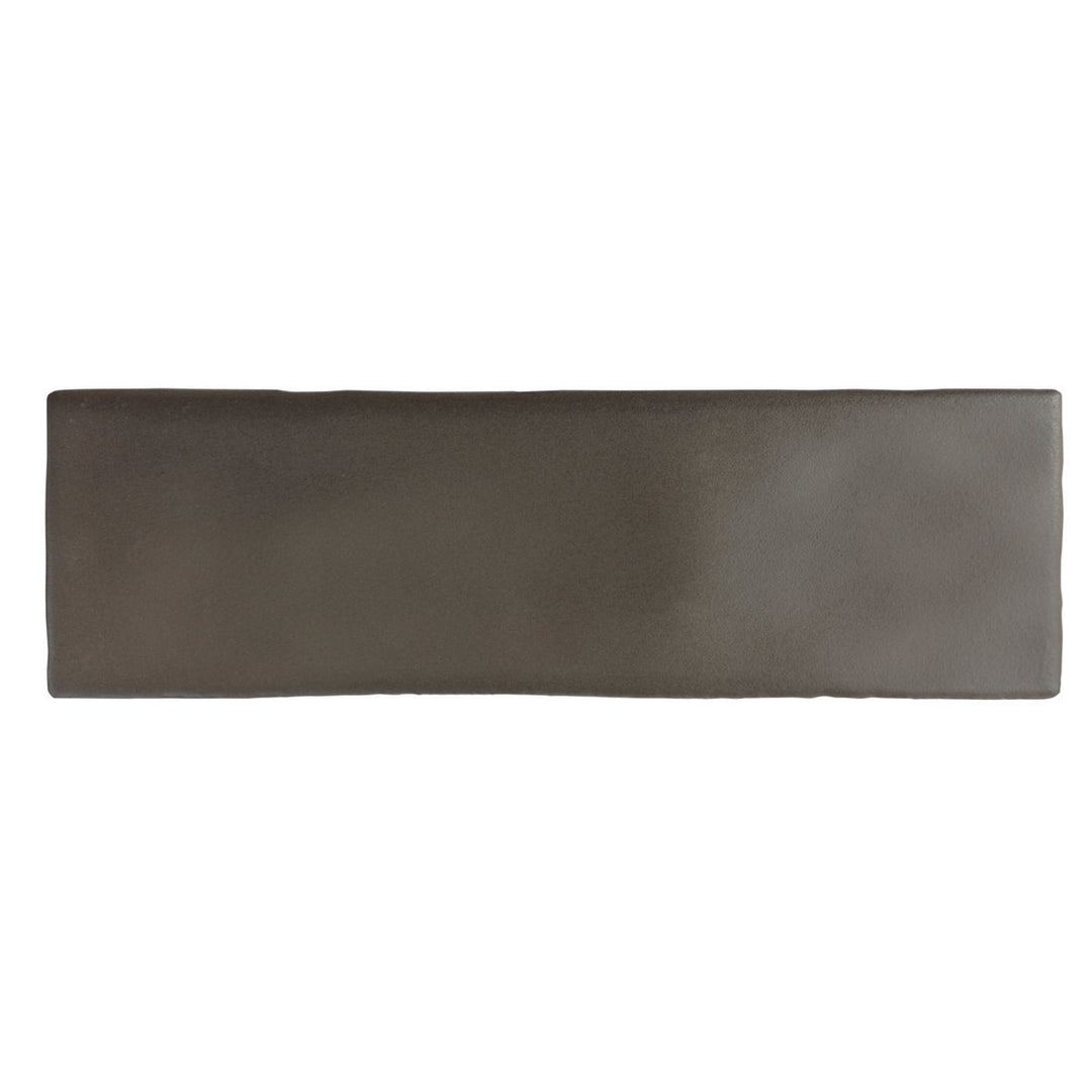 Borgo Matt Graphite 6.5 x 20cm White Body Wall Tile - 0.36sqm perbox