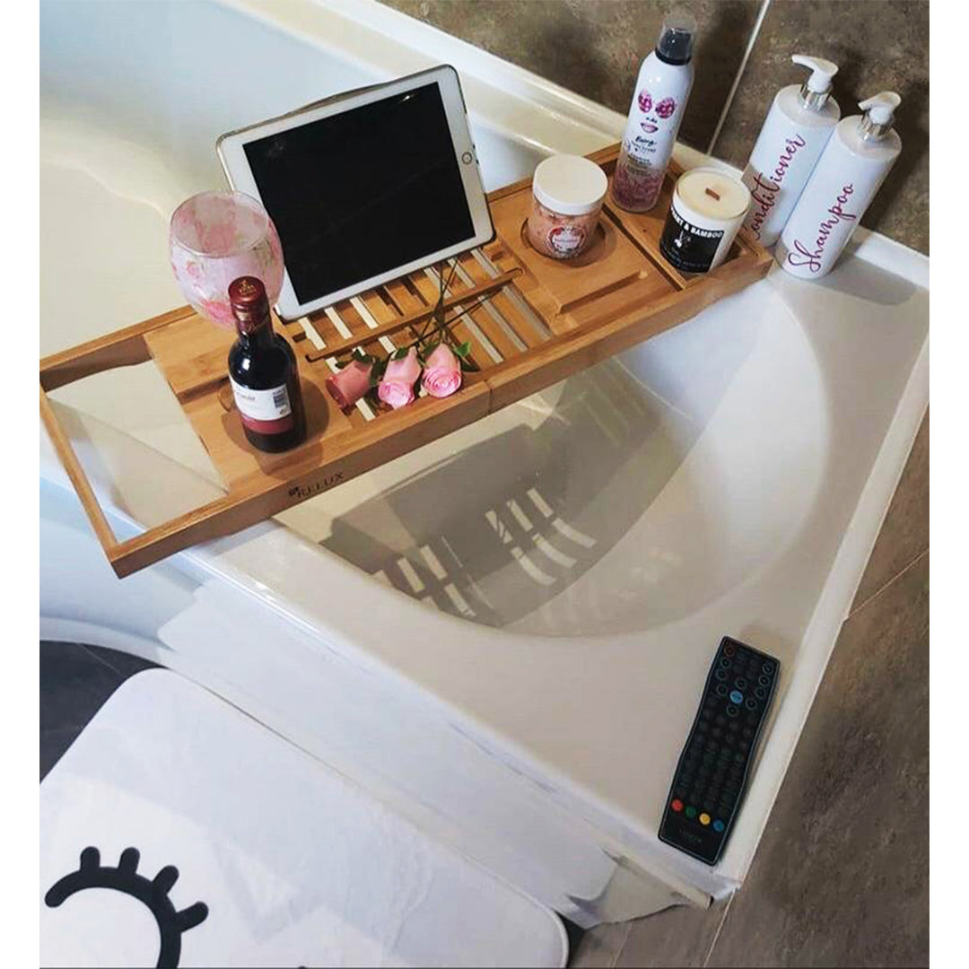 Viktor Benson Bamboo Bath Caddy &amp; Bath Board