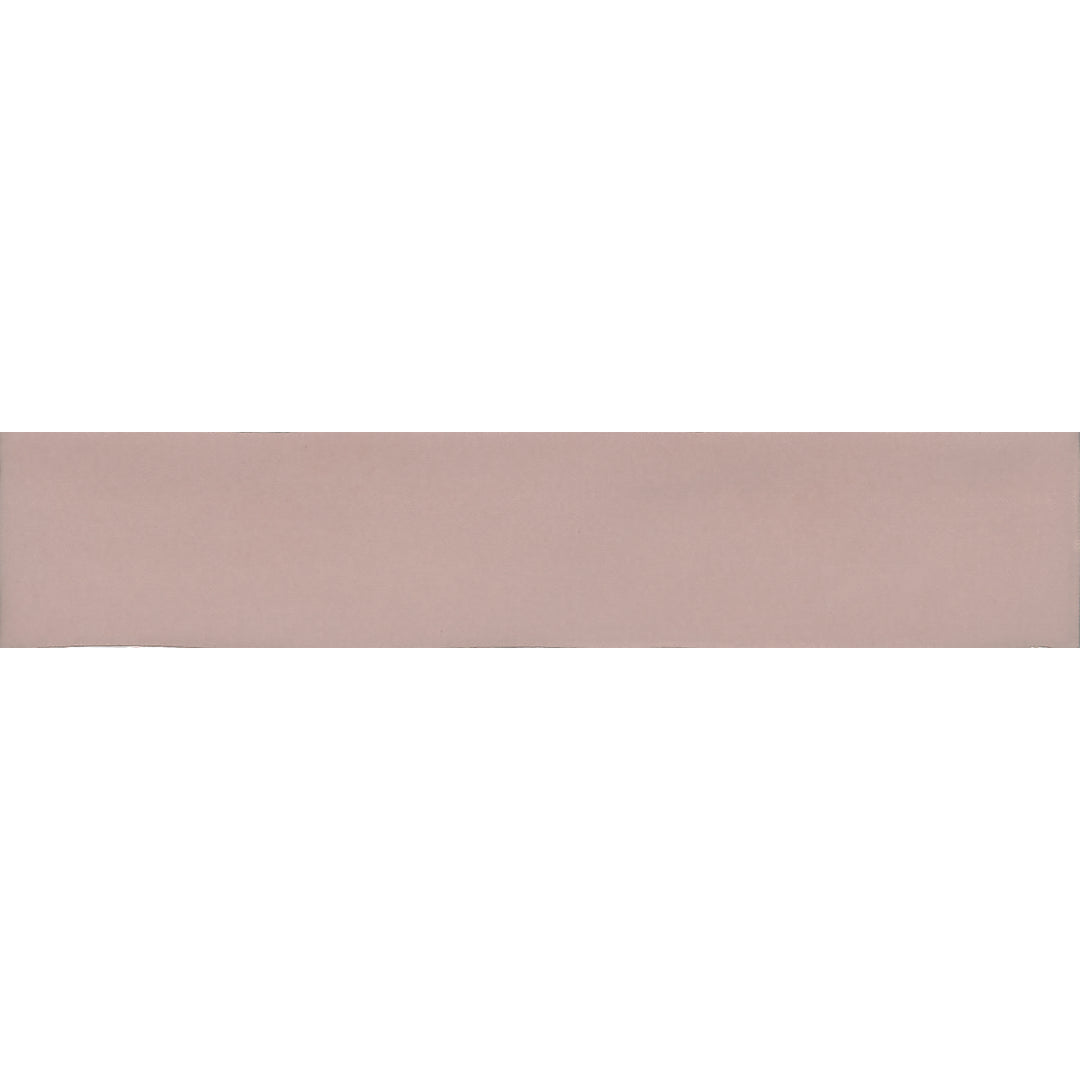Downtown Matt Rosa Pink 5 x 25cm Porcelain Wall Tile - 0.75sqm perbox