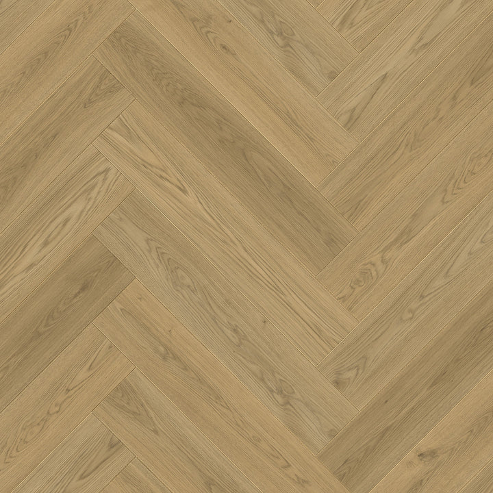 Pergo Waterproof Vinyl Herringbone Flooring - Vorma Pad Pro Beige Norwegian Oak - 630mm x 126mm - 0.794m2 per pack
