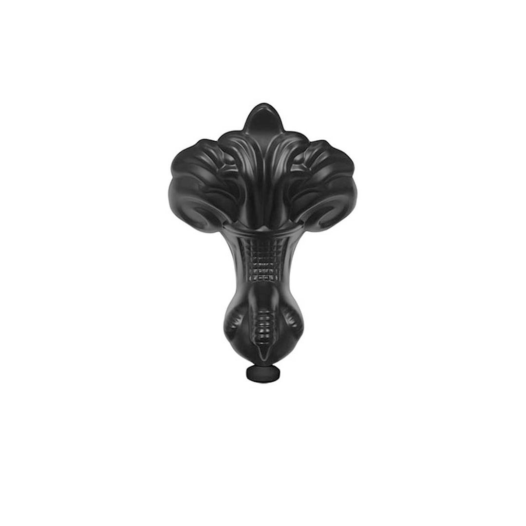 Balmoral 1750mm Double Ended Slipper Bath with Black Claw &amp; Ball Feet