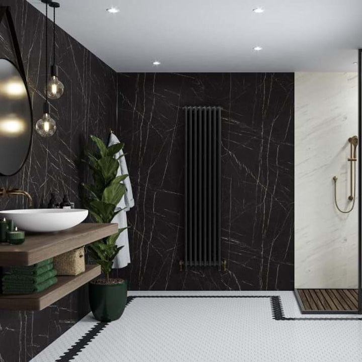 Multipanel Linda Barker Collection Black Pietra 598mm Tongue &amp; Groove Panel