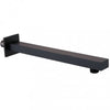 Black Square Wall Mounted Wall Arm